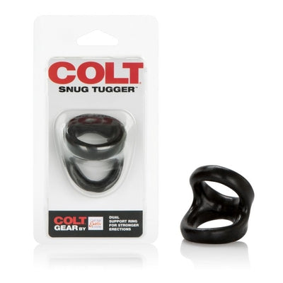 Colt Snug Tugger – Stretchy Double Cock Ring with Scrotum Support