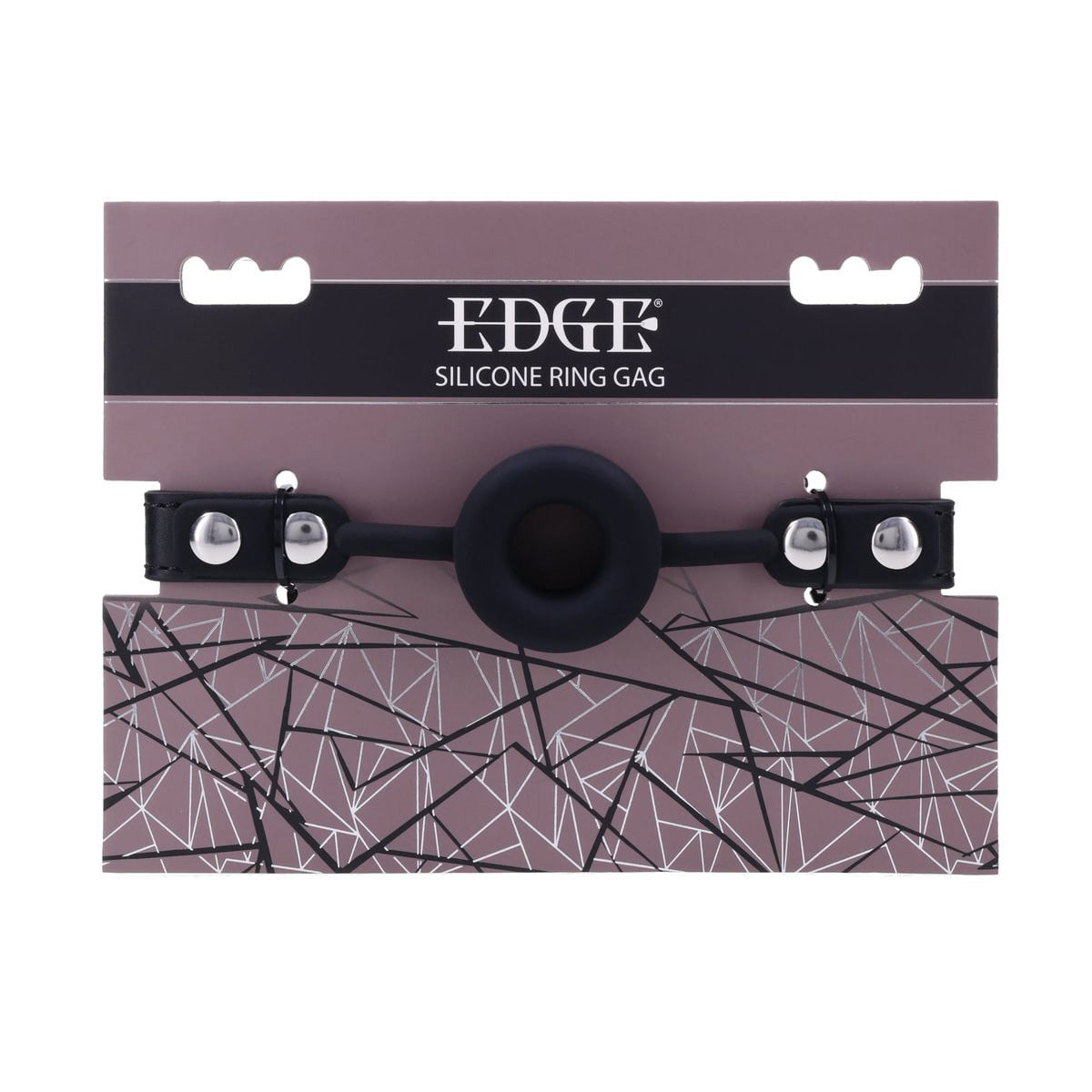 Edge Silicone Ring Gag – Mouth Restraint Bondage Accessory