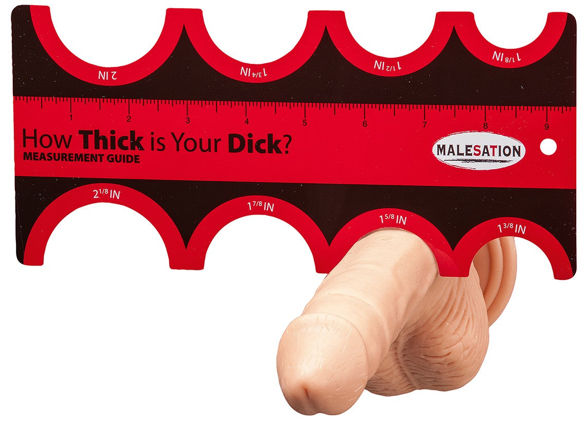 Malesation Measurement Guide – Penis Ring and Condom Sizing Aid