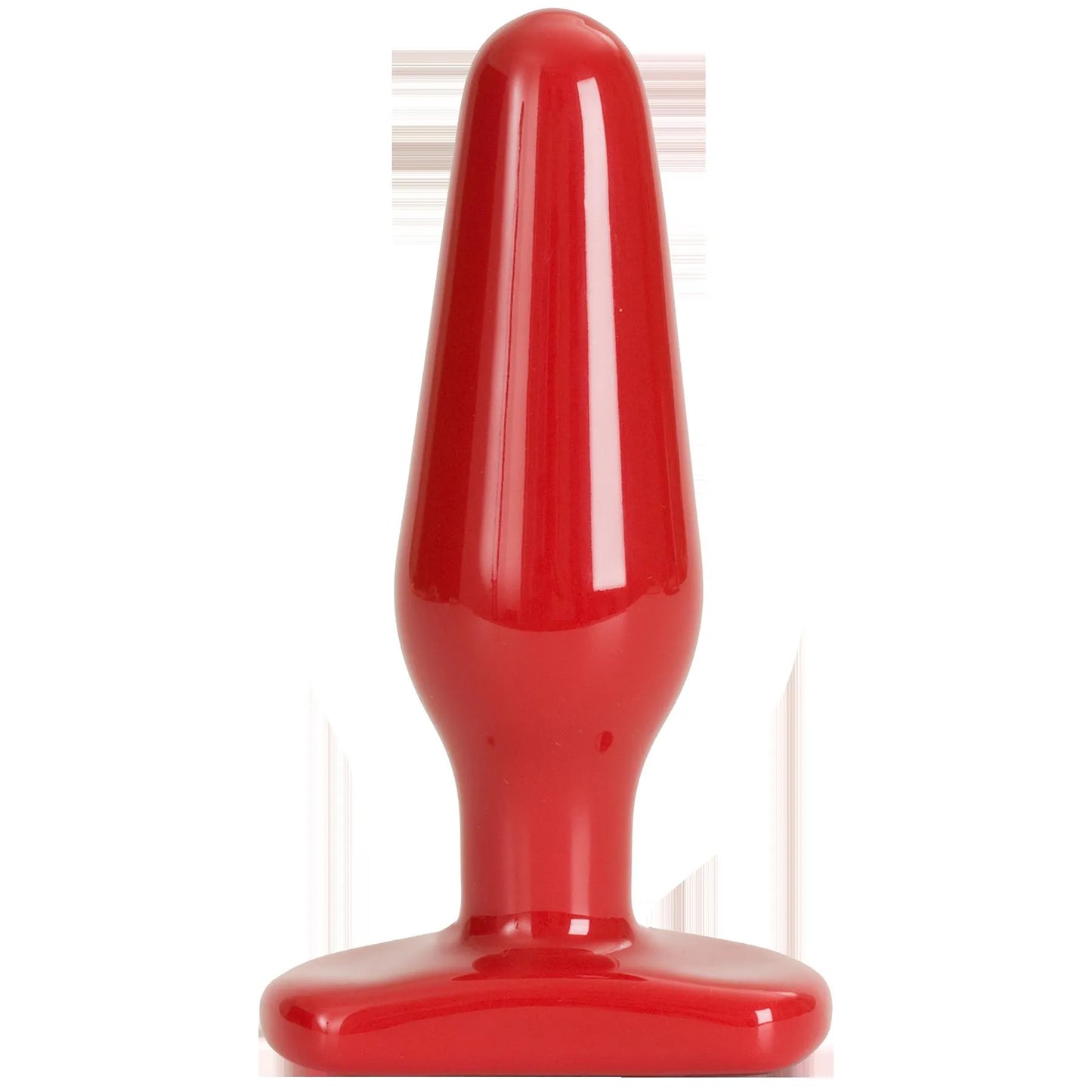 Red Boy Medium Butt Plug (Red) – Firm Phthalate-Free Butt Plug