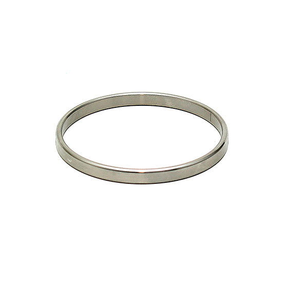 Thin Stainless Steel 4mm Wide Solid Cock Ring