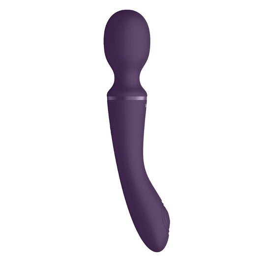 Vive Enora Double-Ended Rechargeable Wand – 10 Function Vibrator