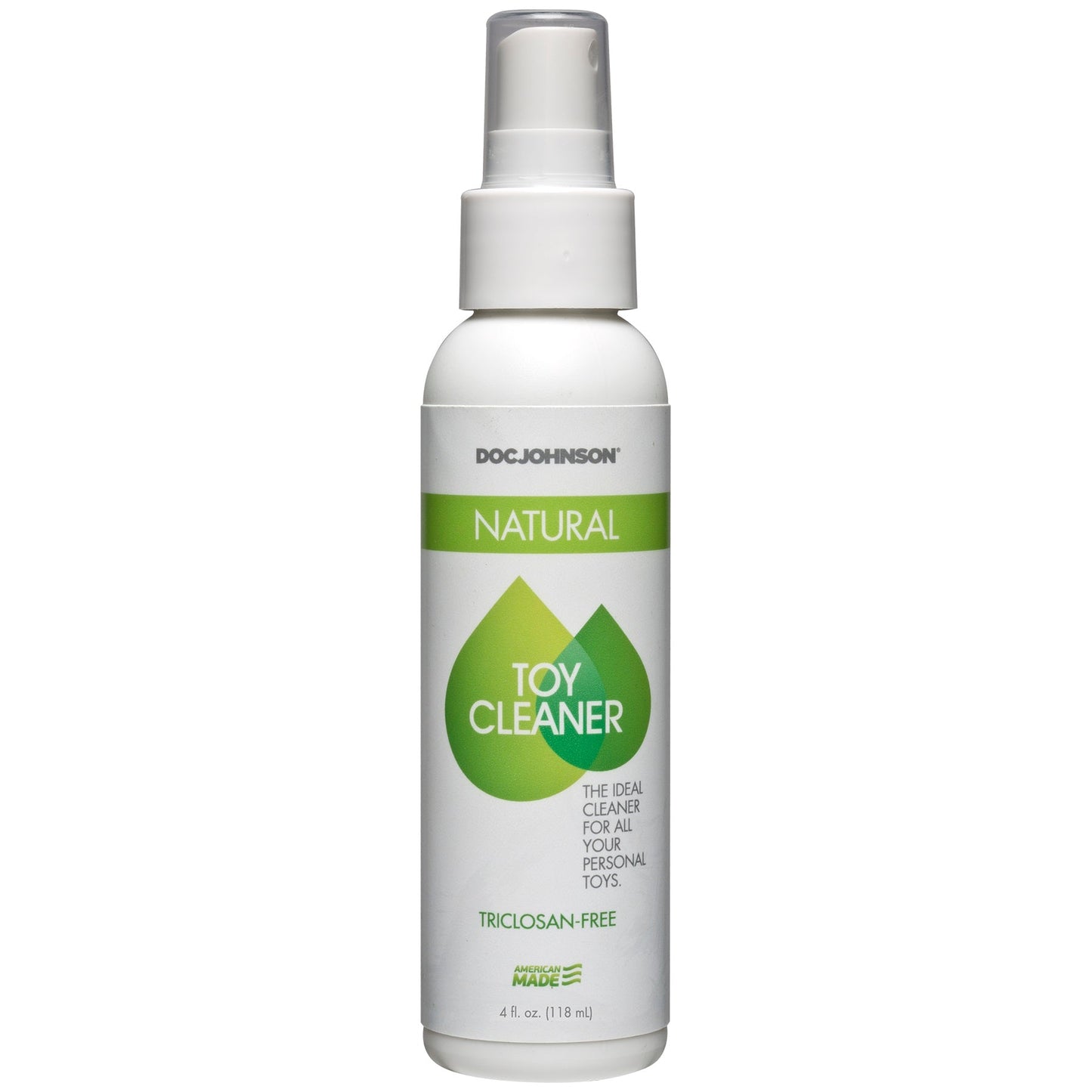 Doc Johnson Natural Toy Cleaner Triclosan-Free Spray 4 fl oz