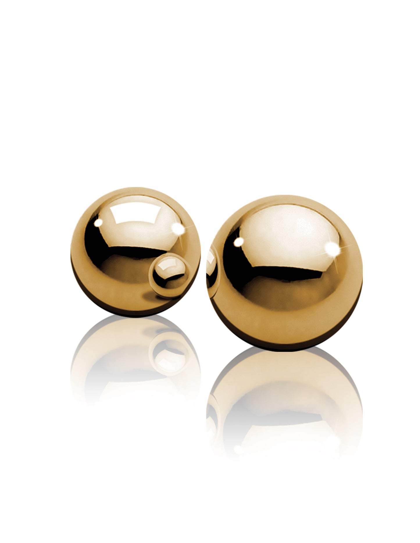Fetish Fantasy Gold Ben Wa Balls Metal Vaginal Stimulator