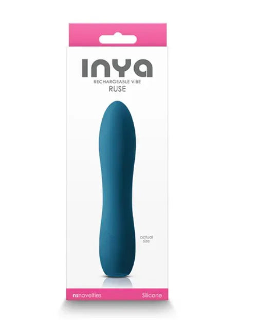 Inya Ruse – Sleek 3.94 Inch Silicone Vibrator with Ten Settings