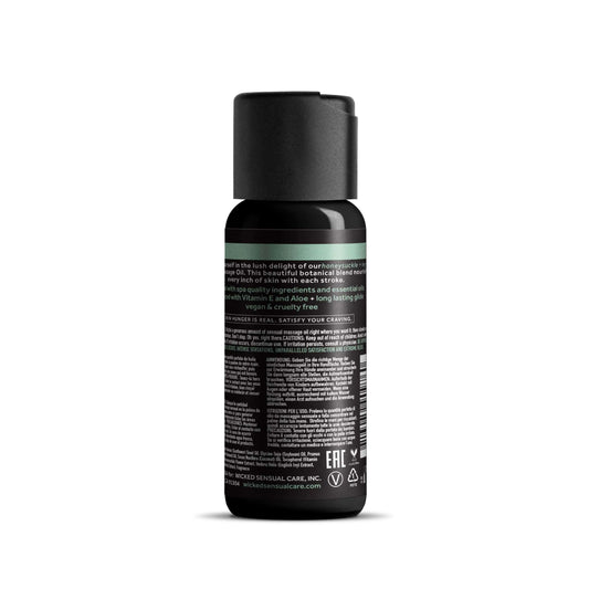 Wicked Sensual Honeysuckle Ivy – Vegan Cruelty-Free Massage Oil 4 Fl Oz