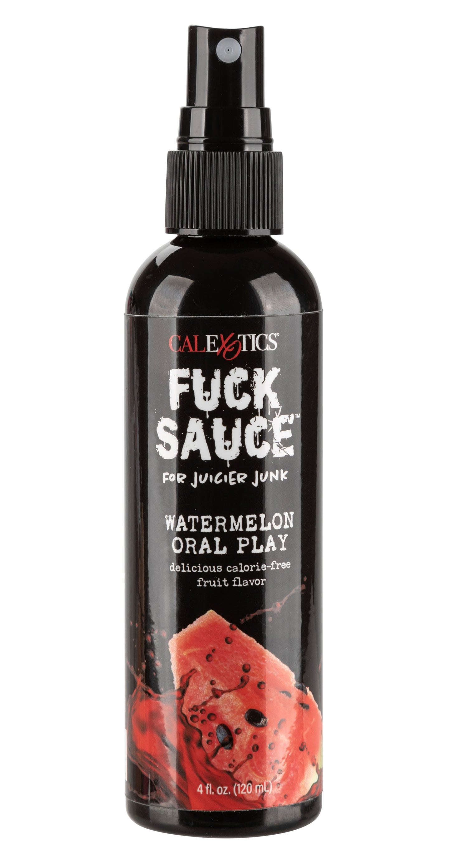 Fuck Sauce Watermelon Oral Play Spray 4 fl. oz CalExotics Water-Based Edible Flavor