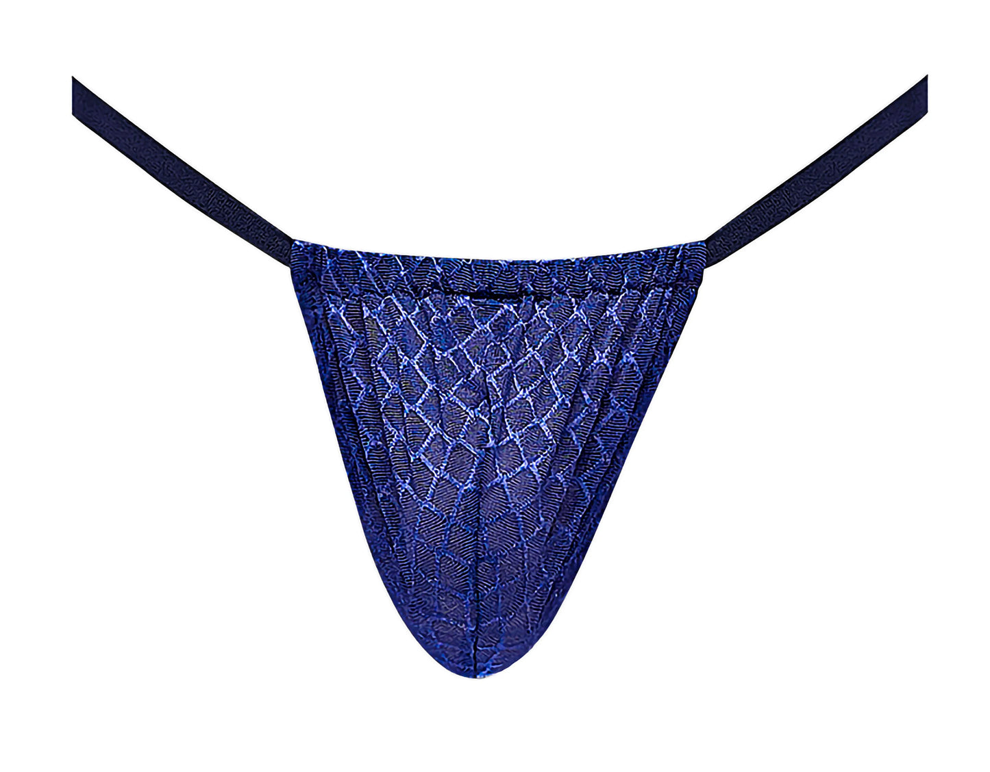 Diamond Mesh Posing Strap – Men's Breathable Mesh G-String