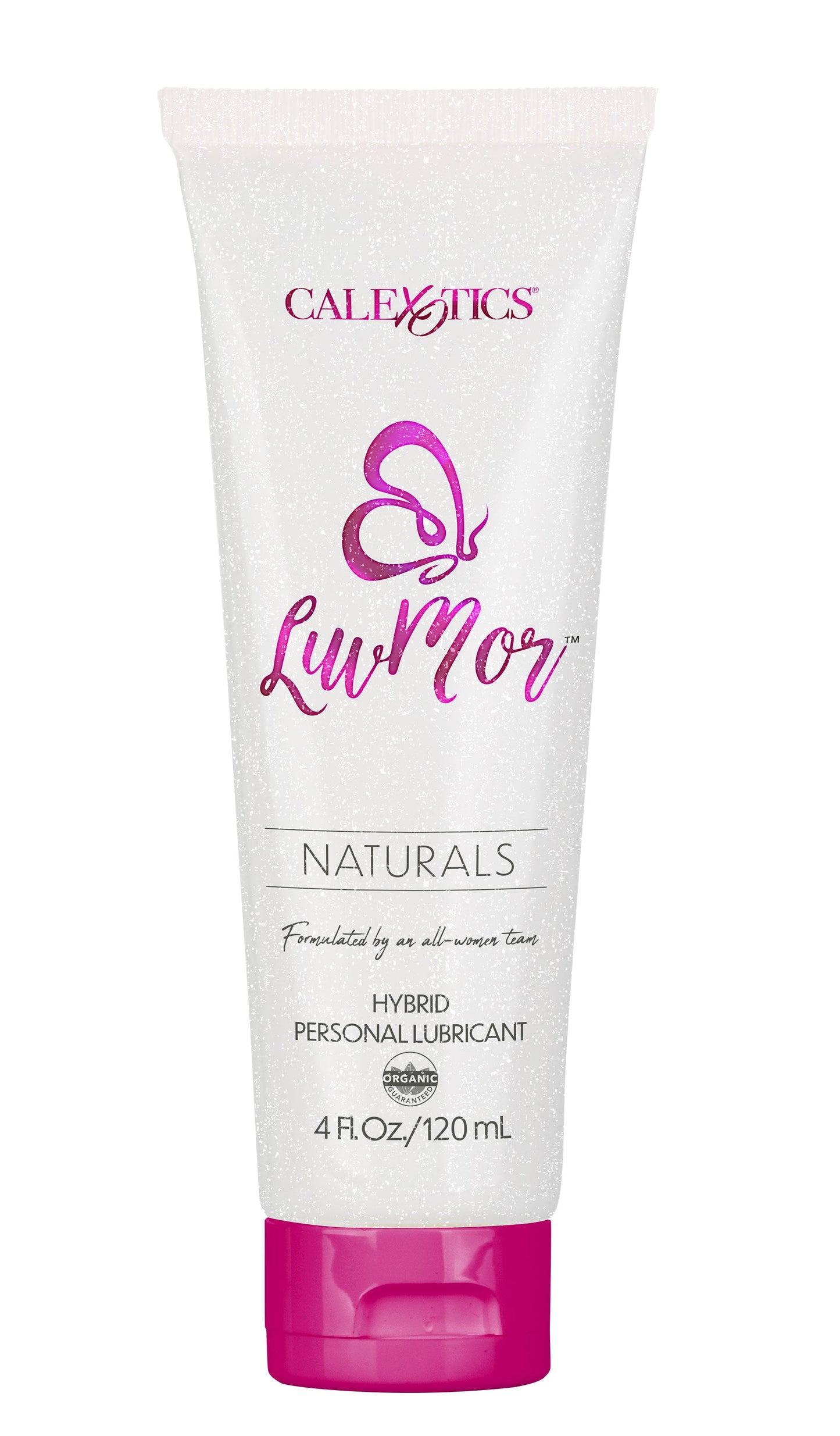 LuvMor Naturals Hybrid Personal Lubricant 4 oz Moisturizing Formula with Olive Squalane and Shea Butter