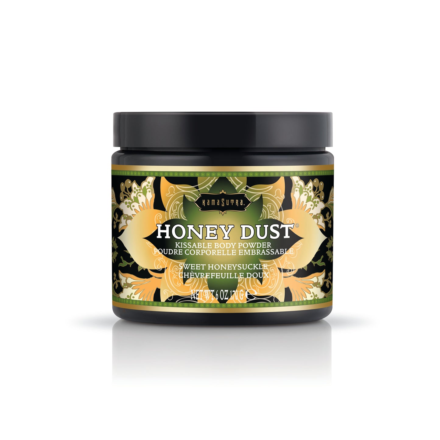 Honey Dust Sweet Honeysuckle – Kissable Scented Body Powder 6 Oz