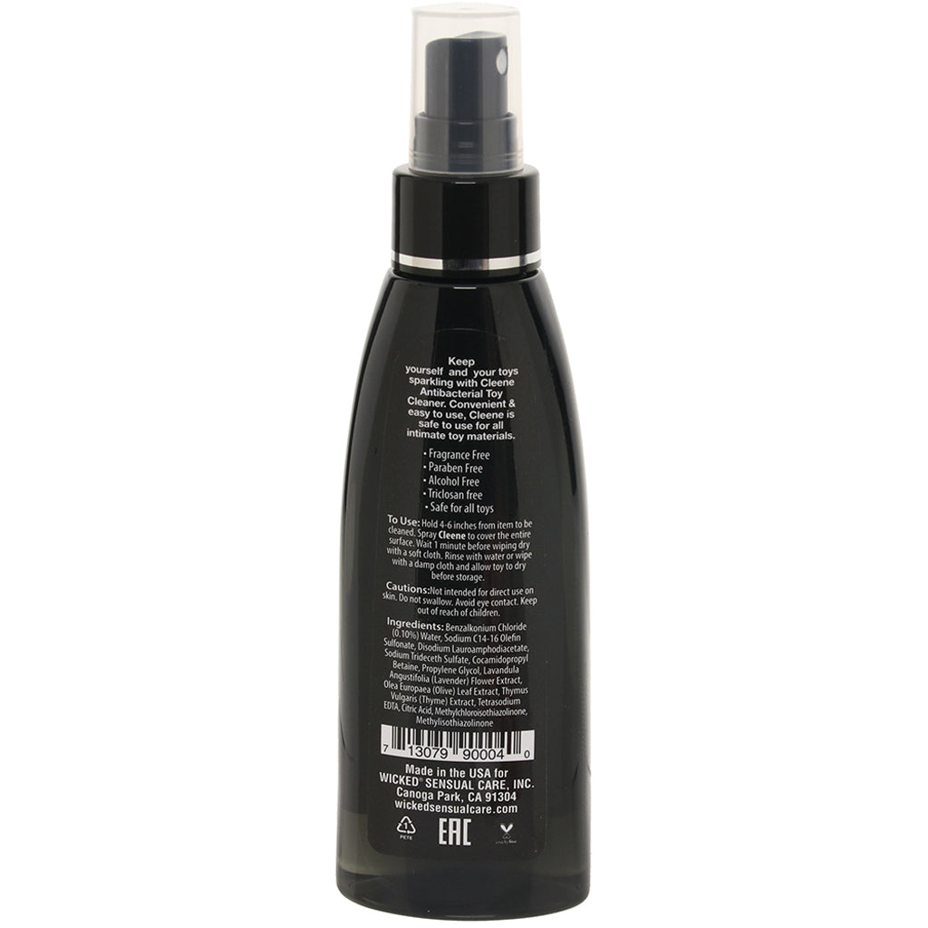 Cleene Antibacterial Unscented Cleaner in 4oz/120ml Lubes and Lotions > Sex Toy Cleaner