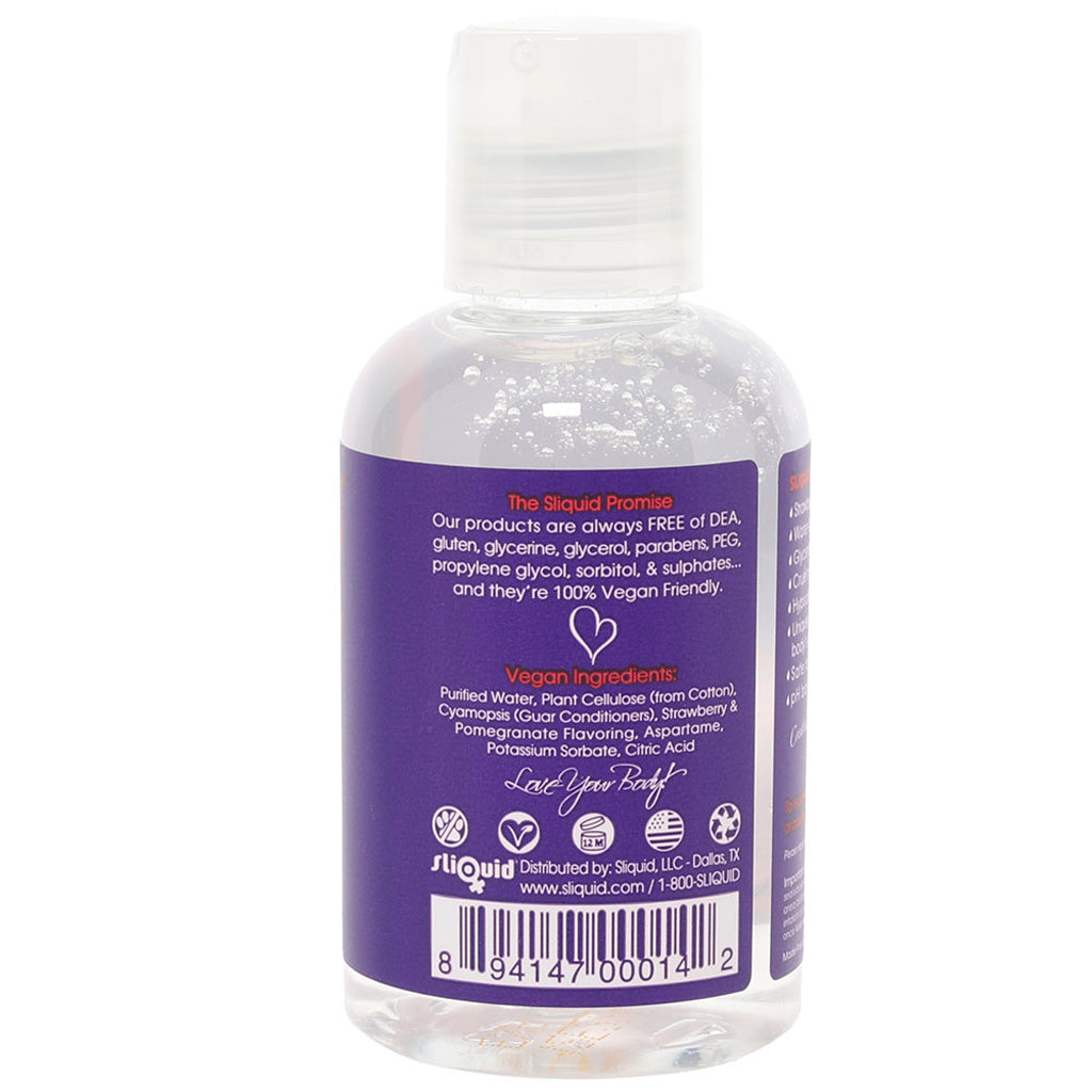 Swirl Flavored Lube 4.2oz/125ml in Strawberry Pomegranate Lubes and Lotions > Flavored Sex Lubes
