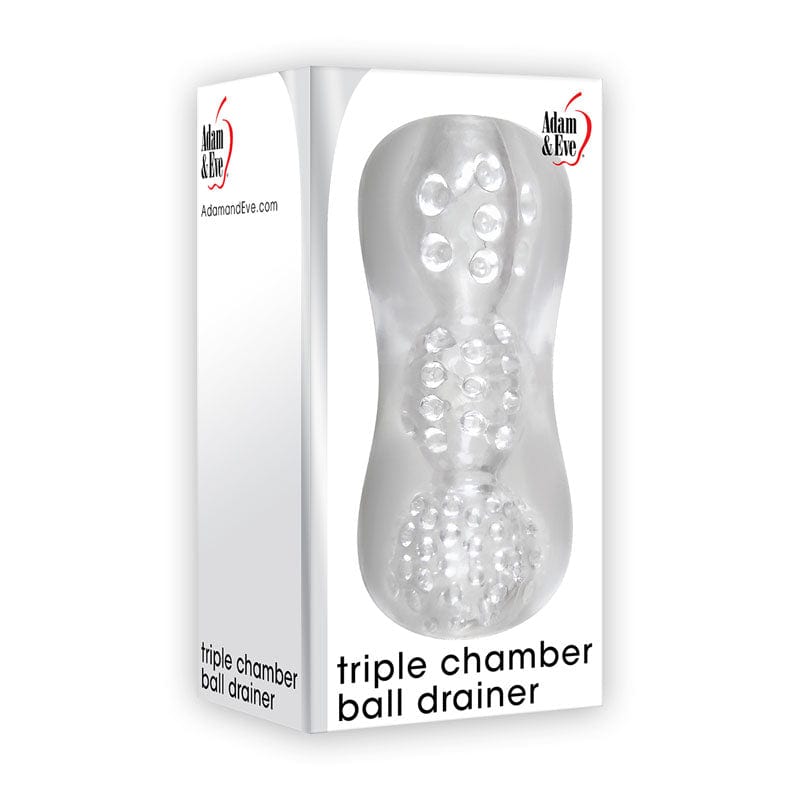 Adam & Eve Triple Chamber Ball Drainer Stroking Toy