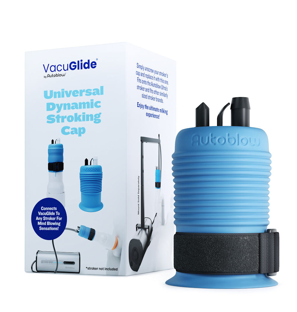 Autoblow VacuGlide Universal Dynamic Stroking Cap – Male Masturbator Accessory