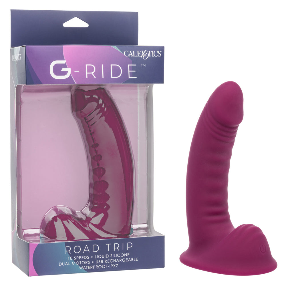G-Ride Road Trip – Dual-Motor Hands-Free Vibrator with 10 Speeds