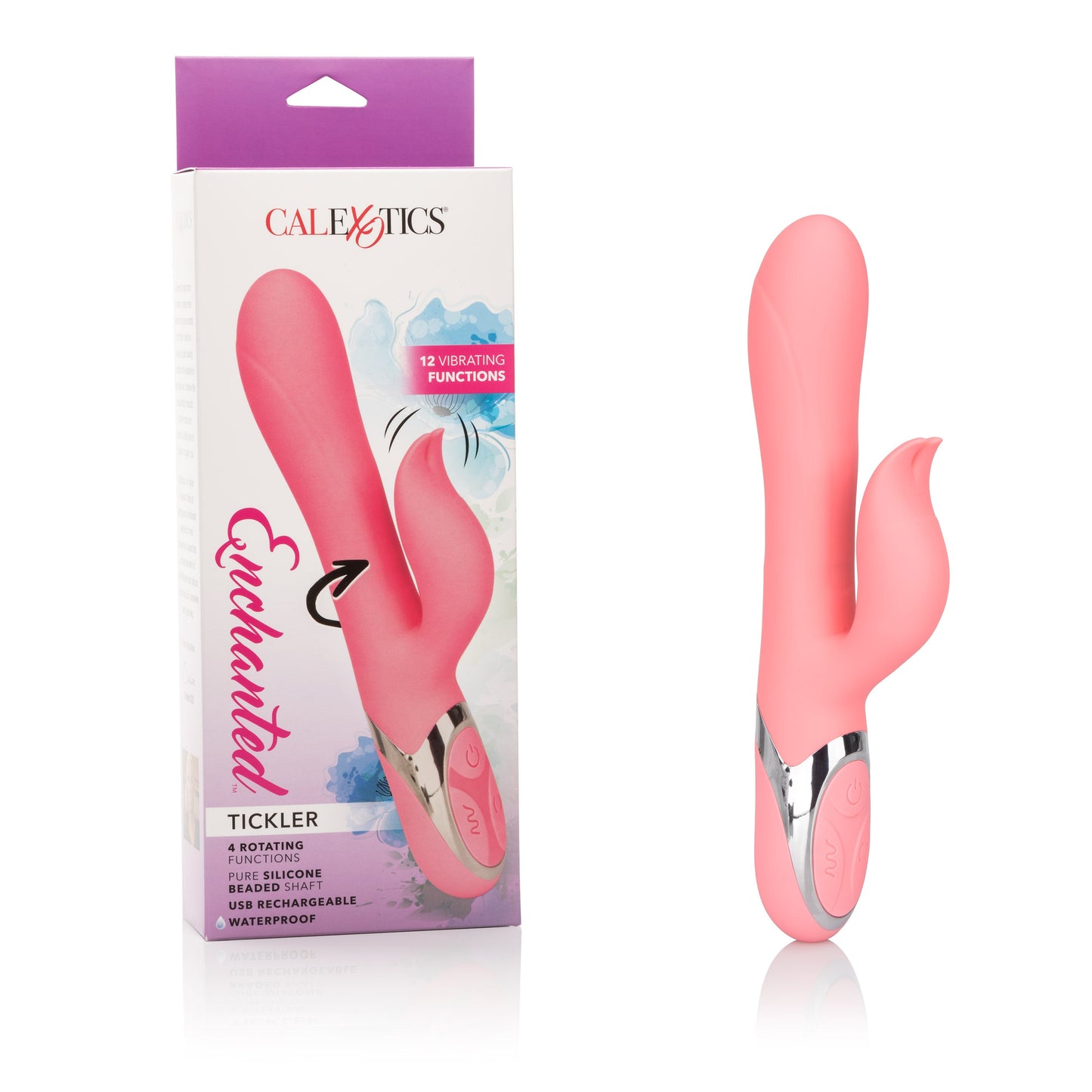 Enchanted Tickler Vibrator with Rotating Beads