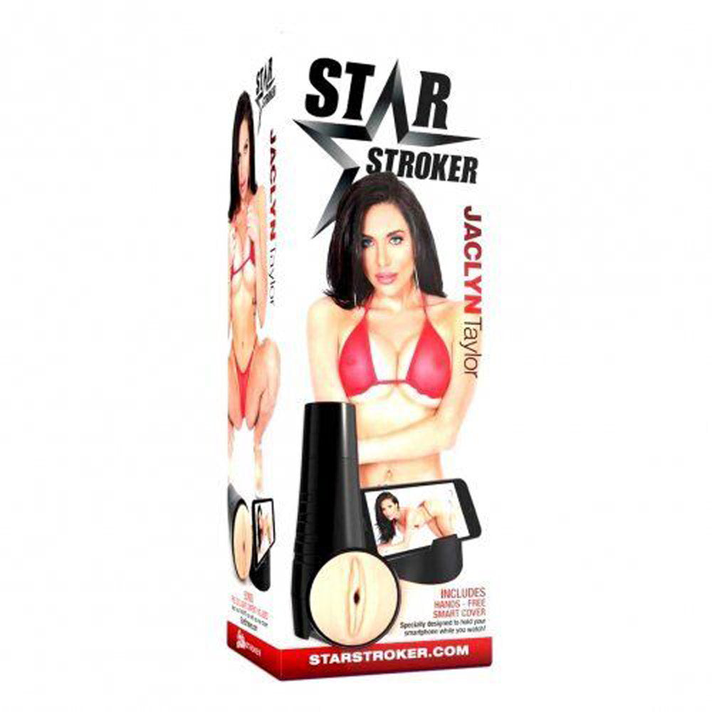 Star Stroker Jaclyn Taylor Pussy Stroker with Hands-Free Smart Cover and Real Feel Texture
