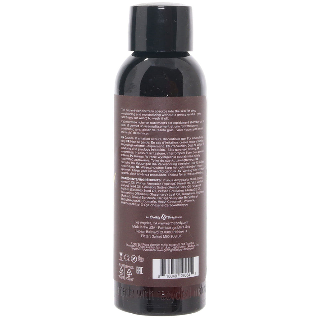 Hemp Seed Massage Oil 2oz/60ml in Beach Daze Sensual Love > Massage
