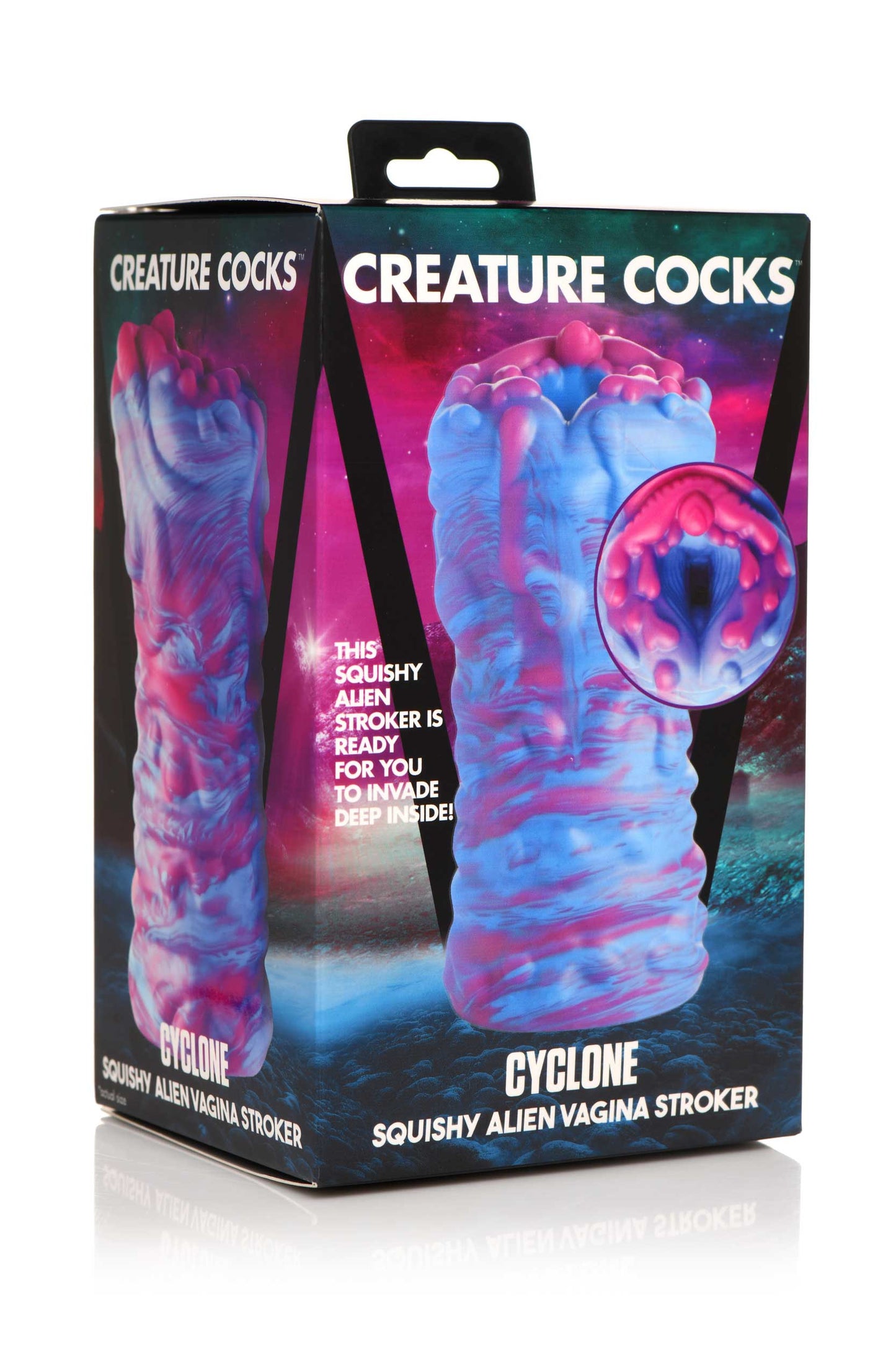 Creature Cocks Cyclone (Alien) – Silicone Squishy Vagina Stroker