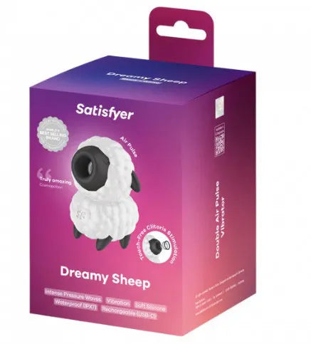 Satisfyer Dreamy Sheep – Compact Air Pulse and Vibrator Toy