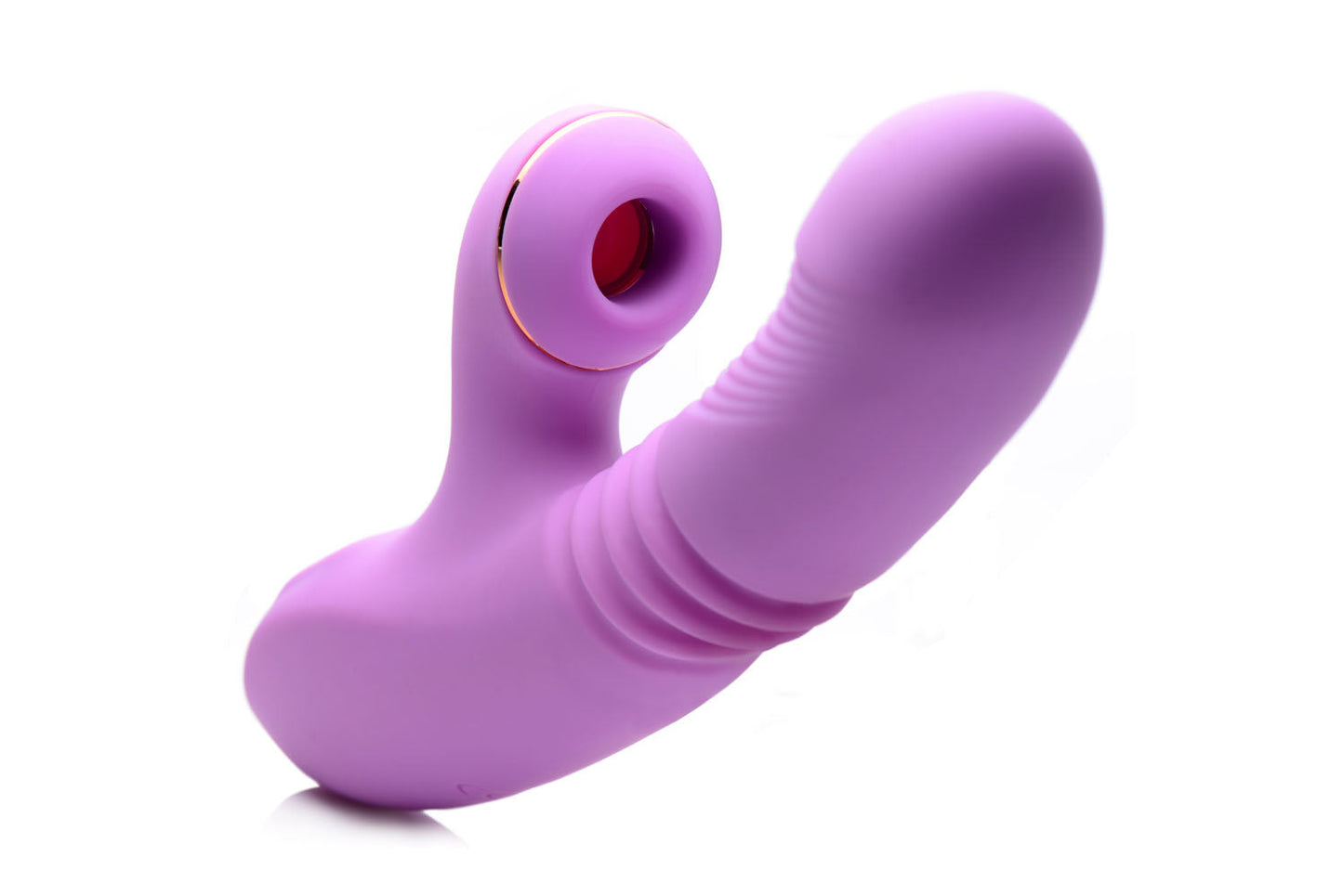 Shegasm Thrusting Suction Rabbit (Purple) – Rabbit Vibrator