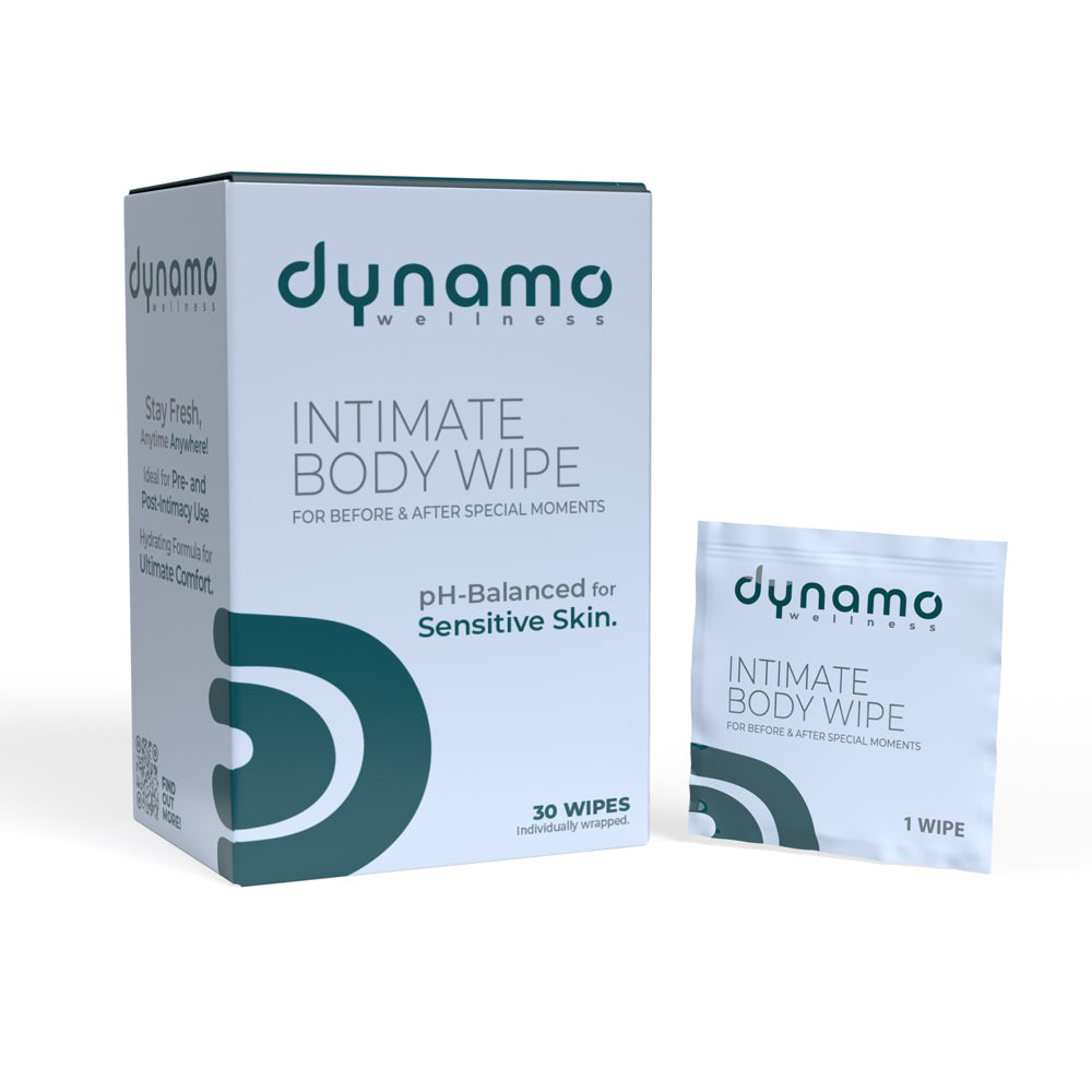 Dynamo Intimate Body Wipes – Botanical Cleansing Wipes