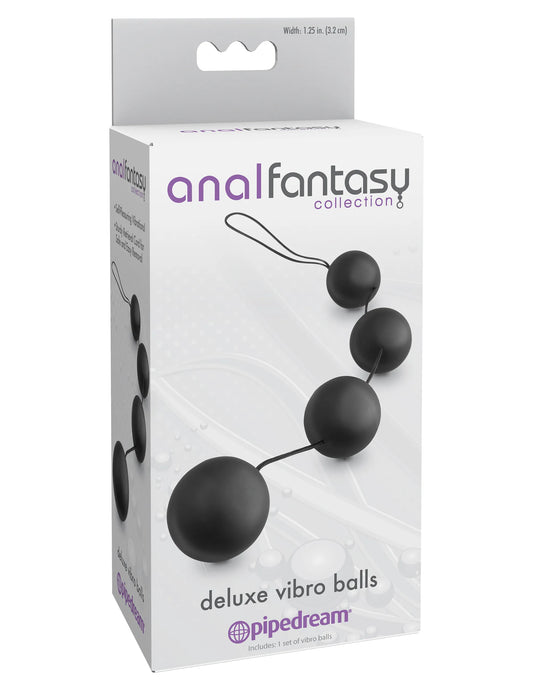 Anal Fantasy Collection Deluxe Vibro Balls – 1.25 Inch Vibrating Balls