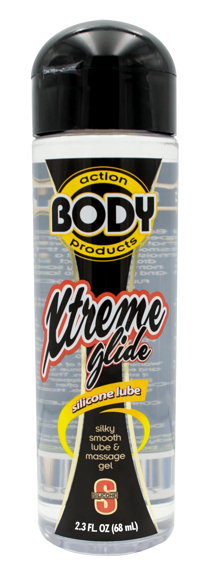 Body Action Xtreme Glide – Silicone-Based Personal Lubricant 2.3 Oz