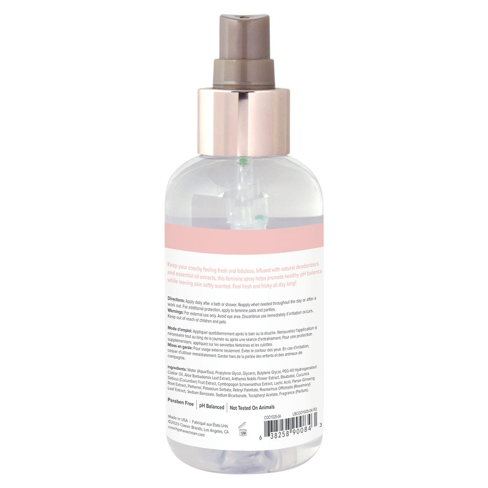 Coochy Feminine Intimate Spray 118ml – Freshness and pH Balance Intimate Care Spray
