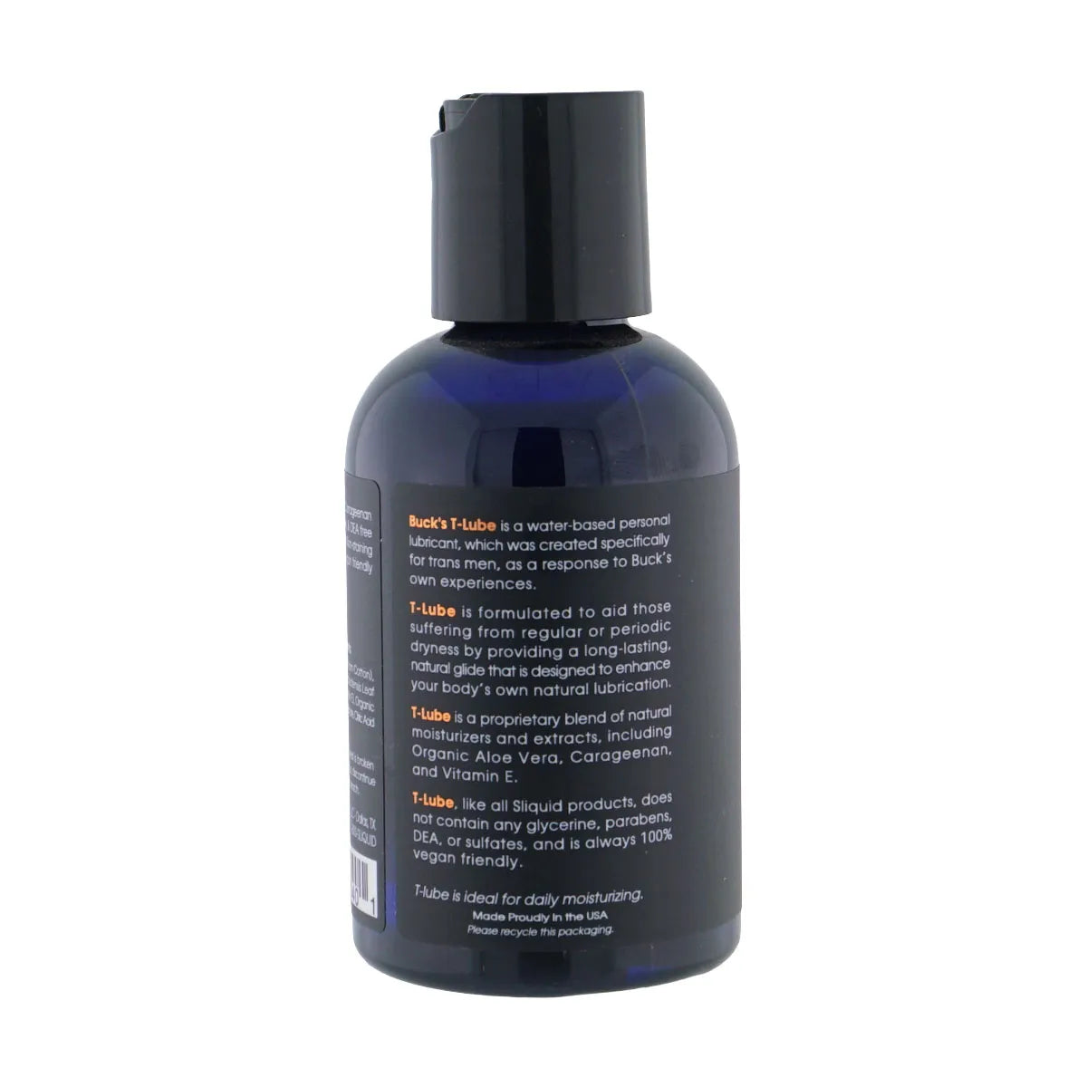 Buck Angel T-Lube – Water-Based Personal Lubricant 4.2 Oz