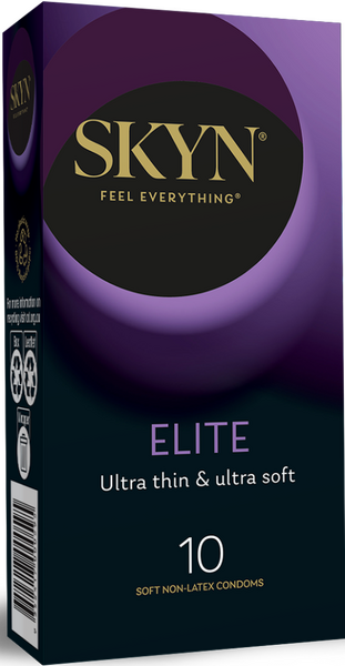 Skyn Feel Everything Elite – Ultra Thin Ultra Soft Condoms Pack of 10