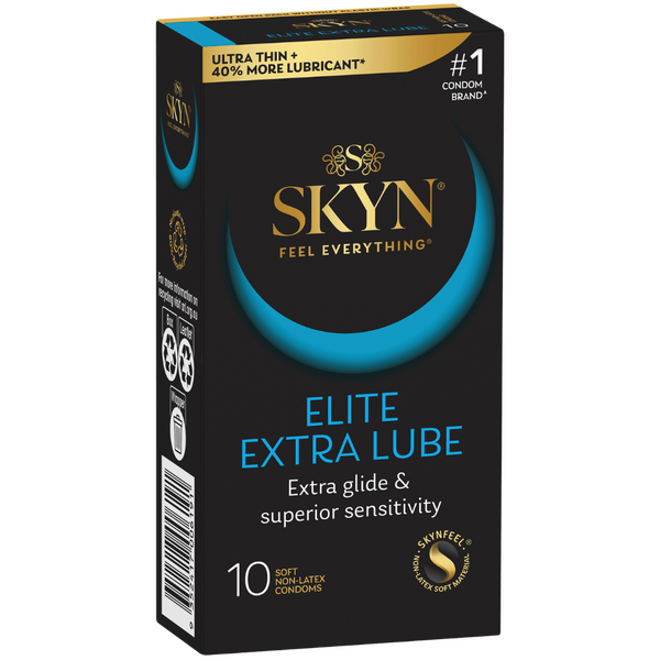 Skyn Elite Extra Lube – Condom 10 Pack