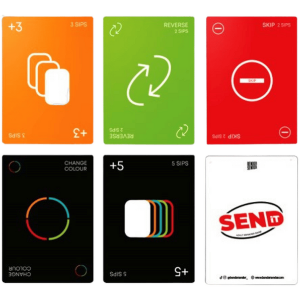 Send It Bender Sender – Party Card Game 2-8 Players