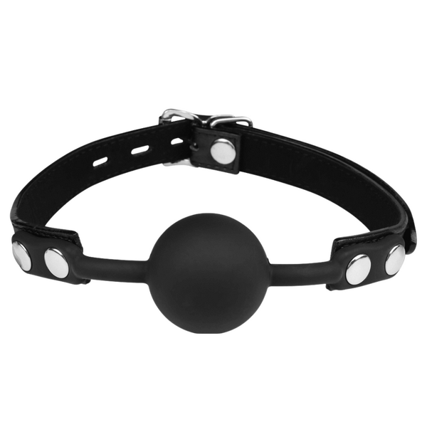 Be Quiet Fully Adjustable Soft Ball Gag – Comfortable and Easy to Use Ball Gag