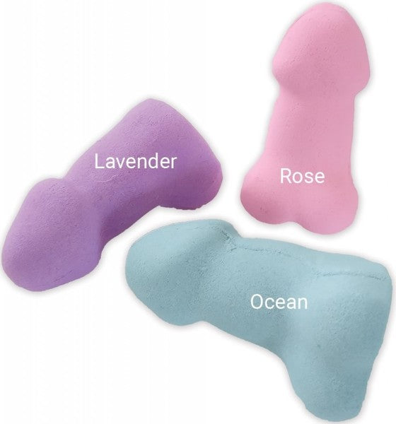 Pecker Bath Bomb 3-Pack – Scented Erotic Bath Bomb Set