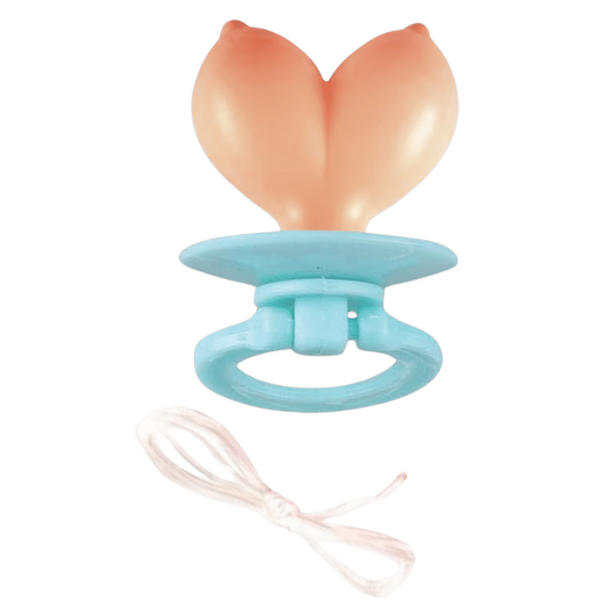 Boobie Pacifier – Elastic Wristband Novelty Adult Pacifier for Parties and Entertainment
