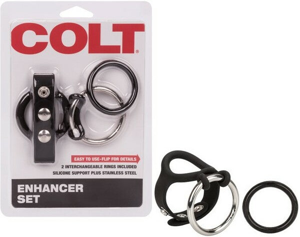 Colt Enhancer Set – Male Pleasure Cock Ring Set