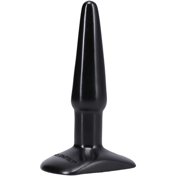 Classic Smooth Butt Plug Small Black