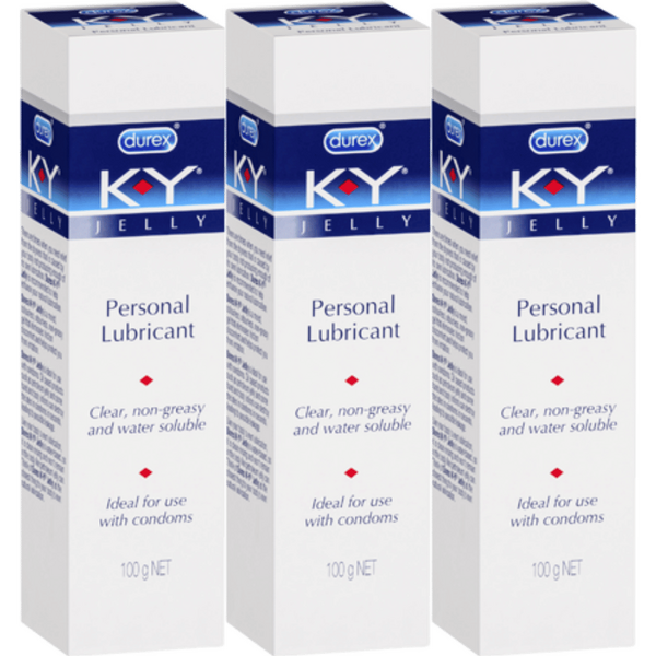 K-Y Personal Lubricant 3-Pack – Moisturizing Intimate Gel