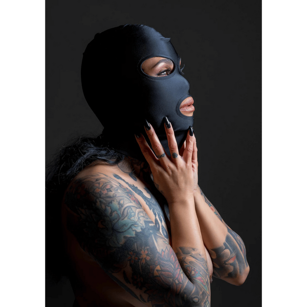 TABOOM Spandex Hood – Comfortable Stretchy Hood with Eye and Mouth Openings