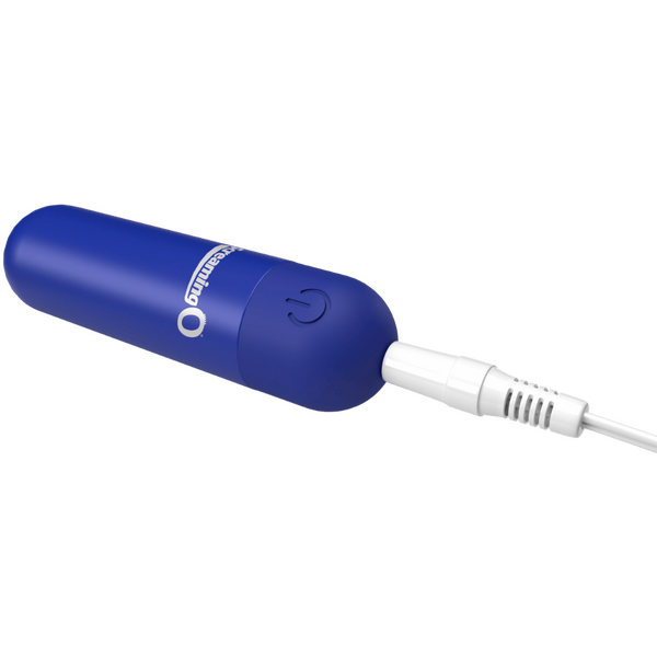 Rechargeable Soft Touch Bullet (Blue) – Waterproof 5-Speed Bullet Vibrator