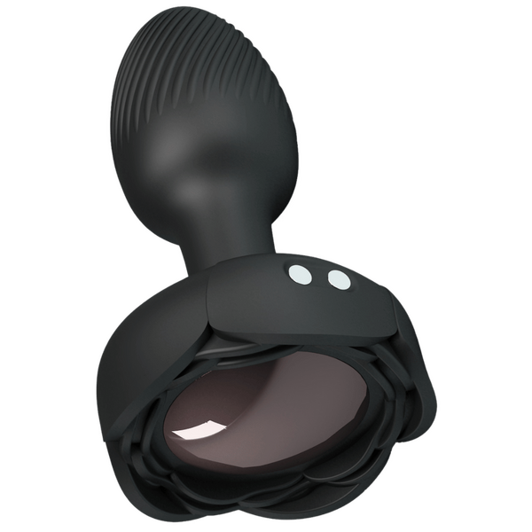 Varian Light-Up Rechargeable Butt Plug – LED Flashing Silicone Butt Plug