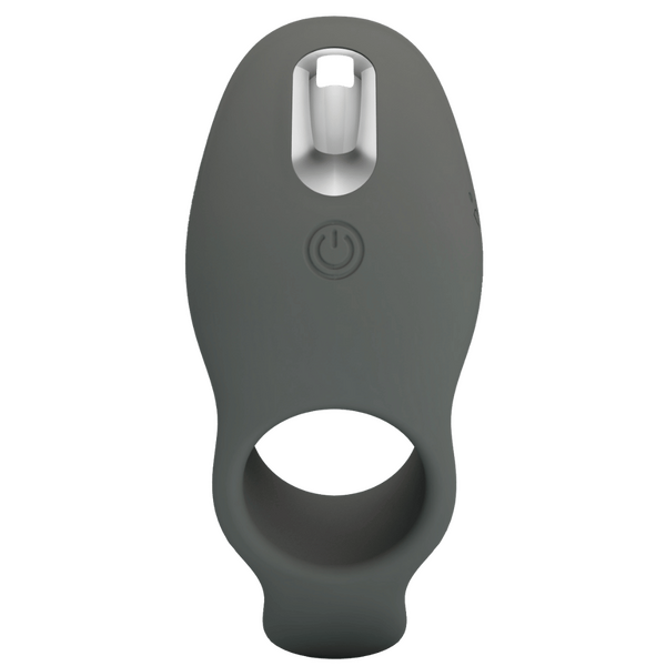 Pretty Love Cumulus – Silicone Rechargeable 7 Function Vibrating Cock Ring