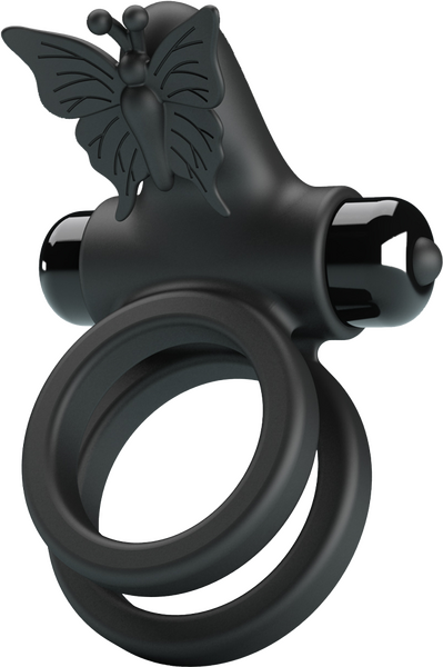 Pretty Love Passionate Ring IX – 10 Function Silicone Vibrating Cock Ring