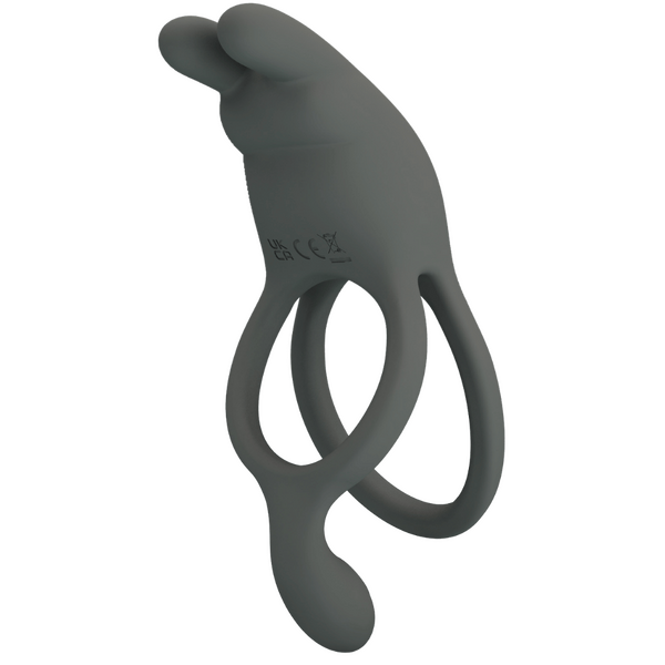 Seth Vibrating Cock Ring – Silicone Powerful Vibrator Cock Ring