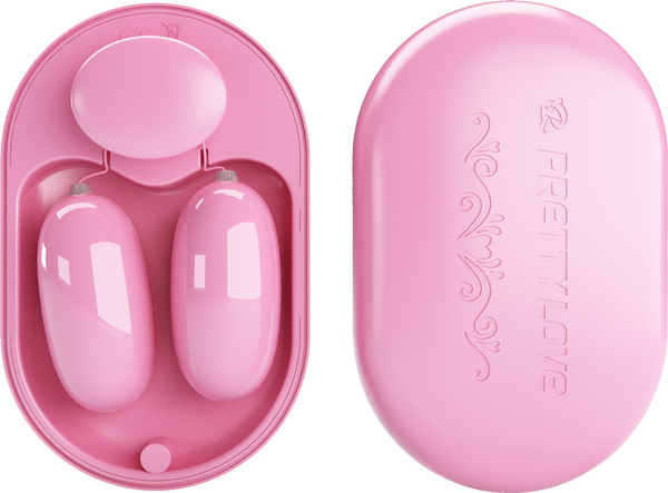 Dual Vibrating Bullet Fun Box – Rechargeable Waterproof Vibrator with 12 Vibration Settings