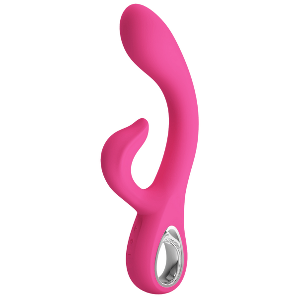 Rechargeable Fritz – Waterproof Silicone Rabbit Vibrator with G-Spot and Clitoral Stimulation