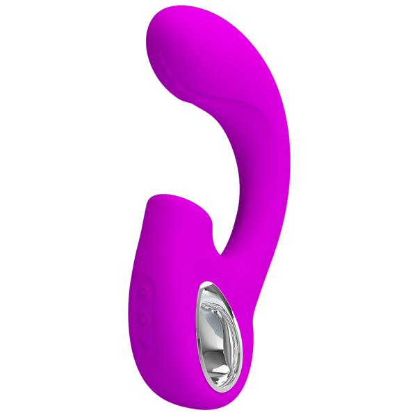 Sibel Rechargeable Massager – Medical-Grade Silicone Dual Stimulation Vibrator