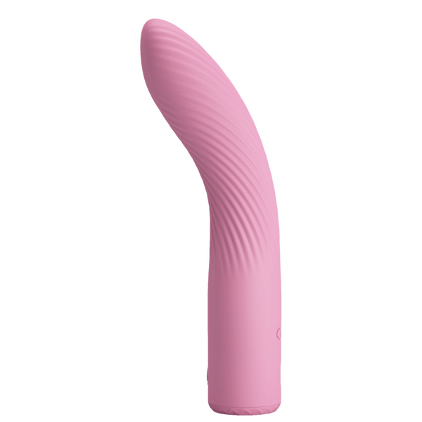 Kissell Rechargeable Vibrator – 10 Function, Breathing Light Design, Slim Silicone Body