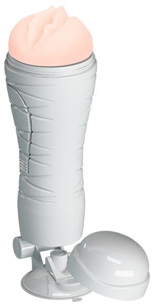 Flora Pussy Masturbator – Lifelike Sleeve with Suction Cup Base Stroker